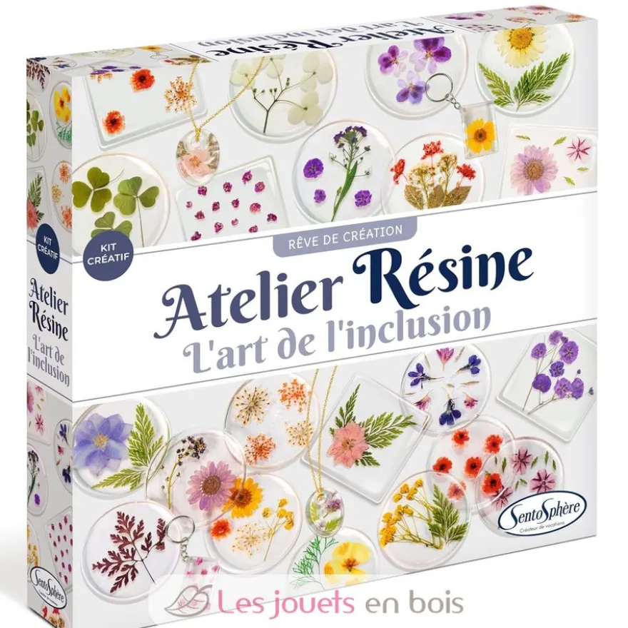 Atelier Résine L'art de l'inclusion - Dès 10 ans - Sentosphère