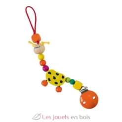 Attache tétine girafe Collini - Selecta