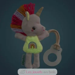 Attache tétine phosphorescent Lena la licorne - Dès la naissance - Lilliputiens