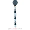 Attache tétine silicone bleu marine - Nattou