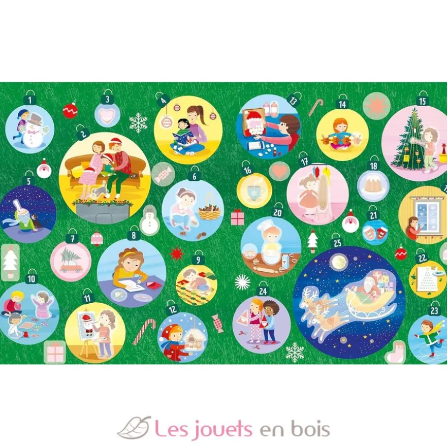 400 autocollants C'est Noël - Piccolia