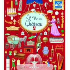 400 autocollants La vie au chateau - Piccolia