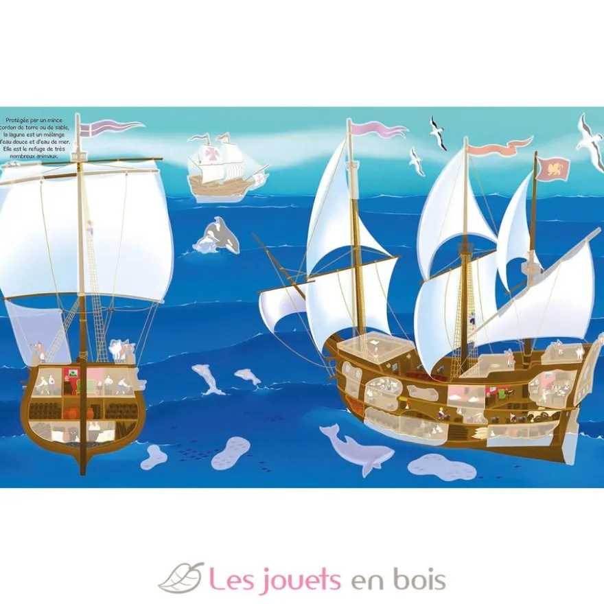 400 autocollants Les bateaux - Piccolia