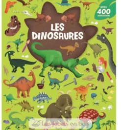 400 autocollants Les dinosaures - Piccolia