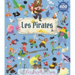 400 autocollants Les pirates - Piccolia