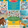 Autocollants réutilisables - Animaux préhistoriques - Melissa & Doug