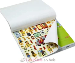 200 autocollants réutilisables - Ma ville - Melissa & Doug