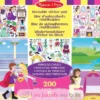 200 autocollants réutilisables - Princesses - Melissa & Doug