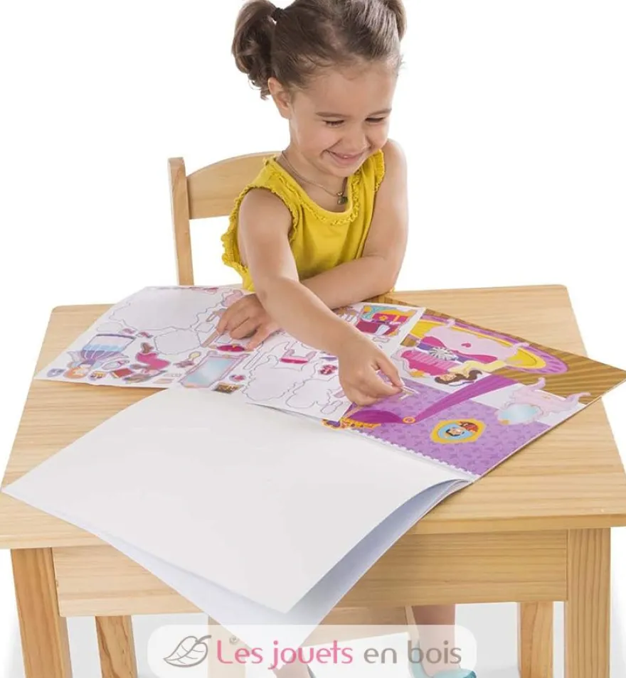 200 autocollants réutilisables - Princesses - Melissa & Doug