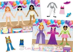 Autocollants réutilisables - S'habiller - Melissa & Doug