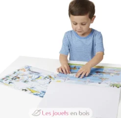165 autocollants réutilisables - Véhicules - Melissa & Doug