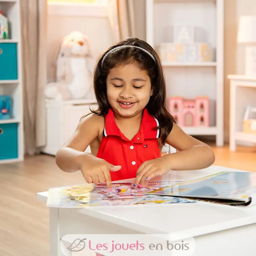 165 autocollants réutilisables - Véhicules - Melissa & Doug