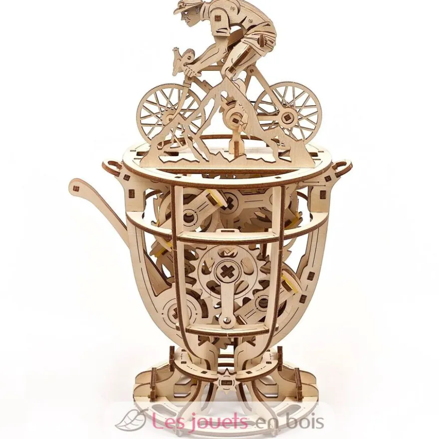 Automate Cycliste - Puzzle 3D mécanique en bois - Ugears