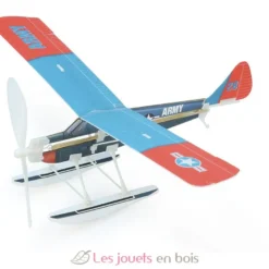 Avion à élastique bleu - Vilac