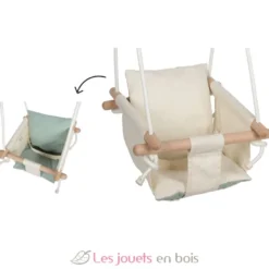 Balançoire pour bébé beige - Small Foot company