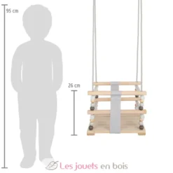 Balançoire Skandi grise Small Foot Compagny
