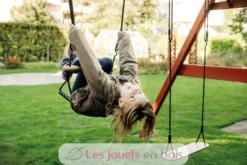 Balançoire trapèze avec anneaux de gymnastique - Small Foot company