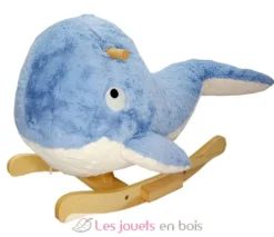 Baleine à bascule bleue - Gerardo's Toys