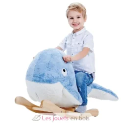 Baleine à bascule bleue - Gerardo's Toys