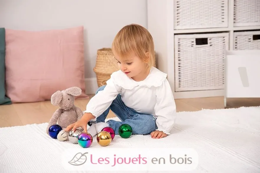 Balles Mystères réfléchissantes colorées - TickiT
