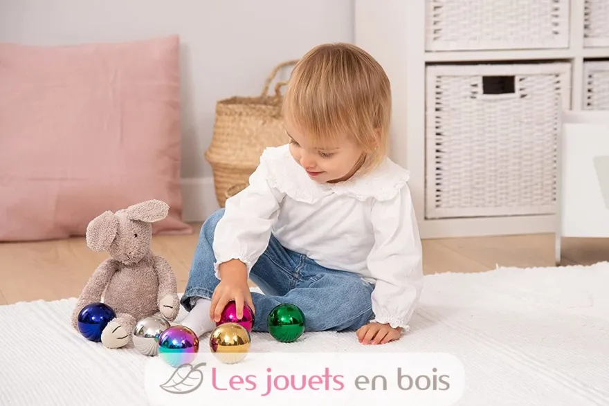 Balles Mystères réfléchissantes colorées - TickiT