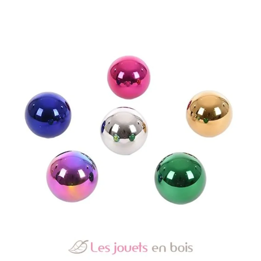 Balles Mystères réfléchissantes colorées - TickiT