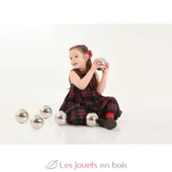 Balles Mystères réfléchissantes argentées - TickiT