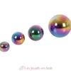 4 Balles réfléchissantes multicolores - TickiT
