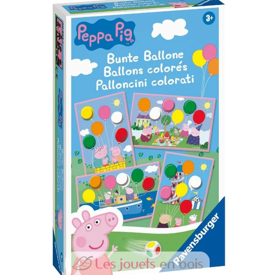 Ballons colorés Peppa Pig - Ravensburger