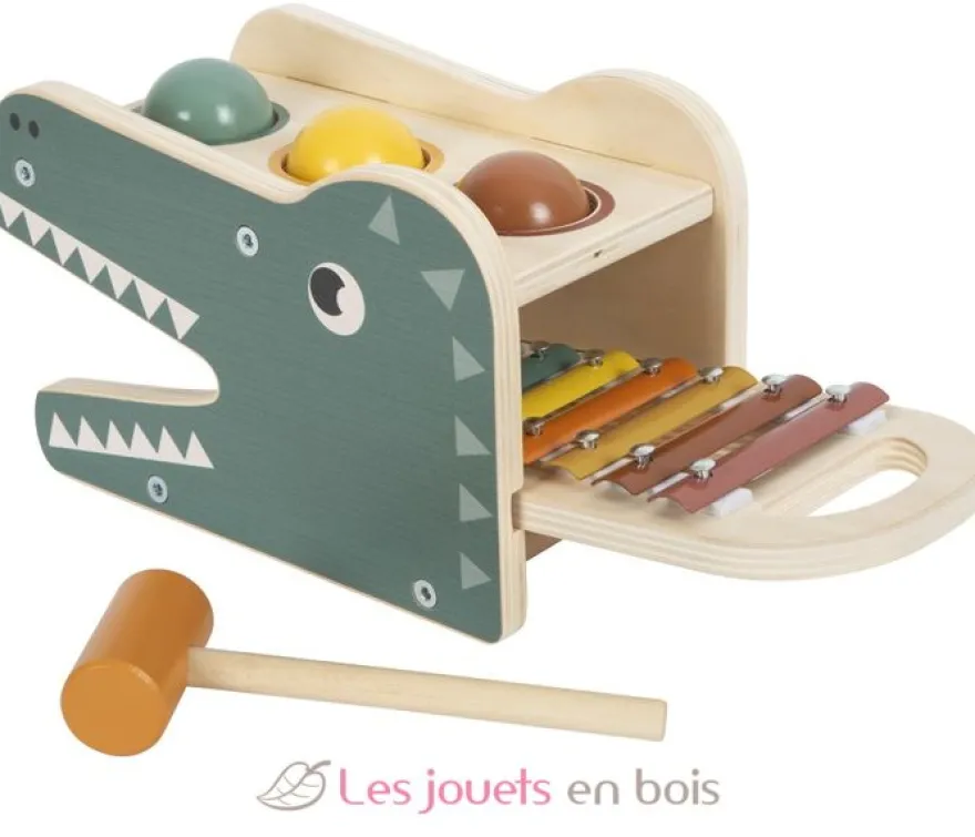 Banc à marteler avec xylophone Safari - Small Foot