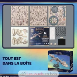 Banque des sorciers Gringotts Harry Potter - Puzzle 3D mécanique en bois - Ugears