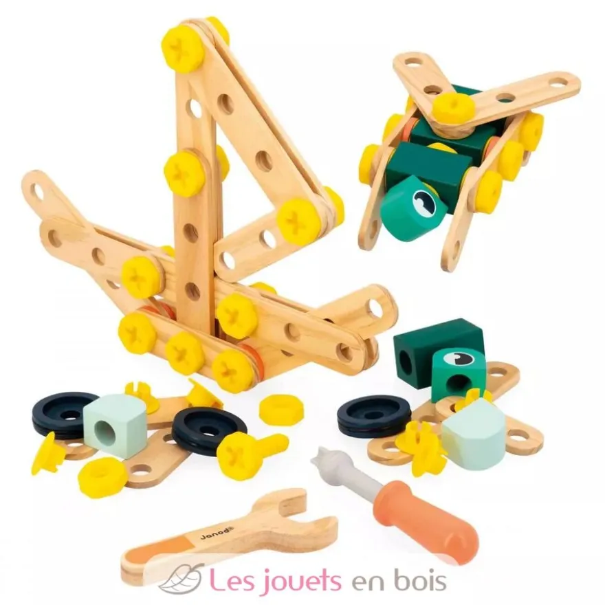 Baril Brico'Kids 100 pièces - Janod