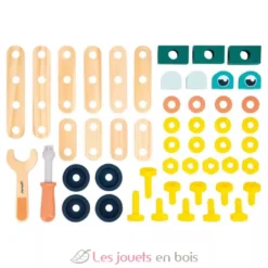 Baril Brico'Kids 50 pièces - Janod