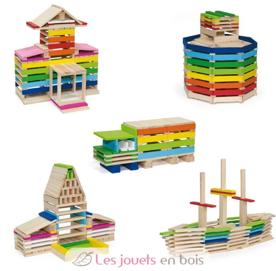 Baril de 250 Planchettes en bois - Sapin Malin