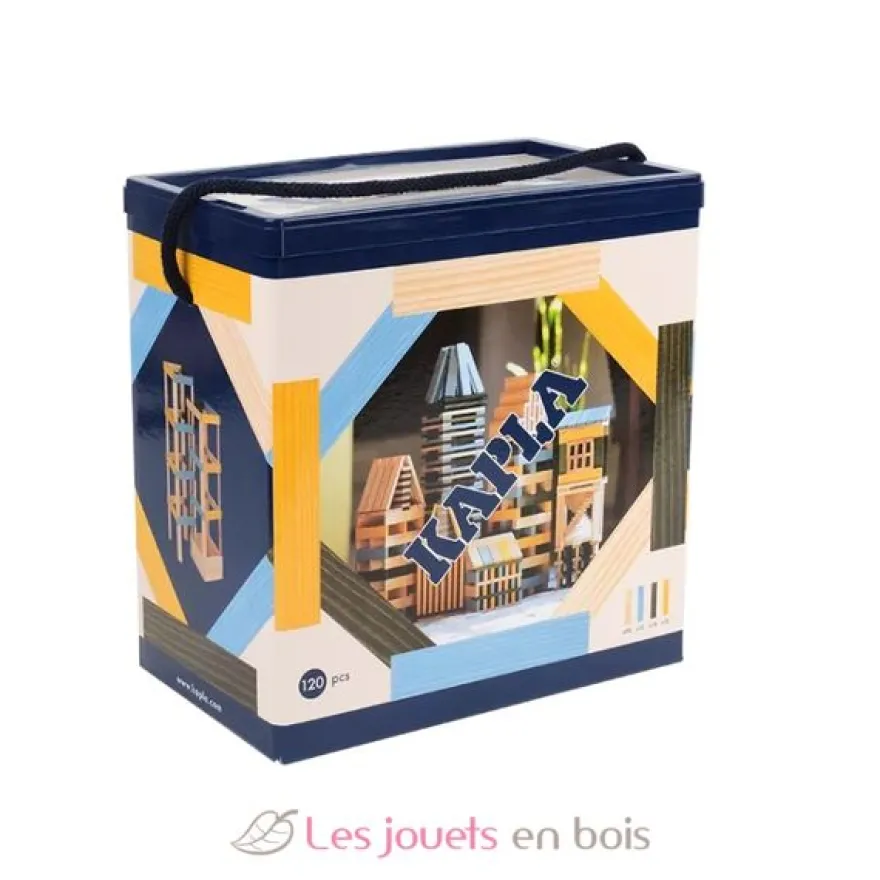 Baril Kapla 120 Bleu Jaune Vert - Kapla