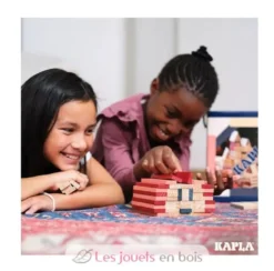 Baril Kapla 120 Bleu Rose Rouge - Kapla