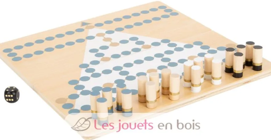 Barricade et Halma Gold Edition gris Small Foot Compagny