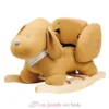 Bascule Charlie le chien caramel - Nattou