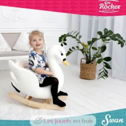 Bascule Cygne blanc - Gerardo's Toys