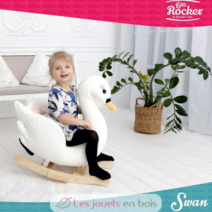 Bascule Cygne blanc - Gerardo's Toys