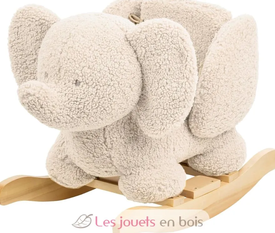 Bascule Teddy l'éléphant écru - Nattou