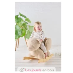 Bascule Teddy l'ours beige - Nattou