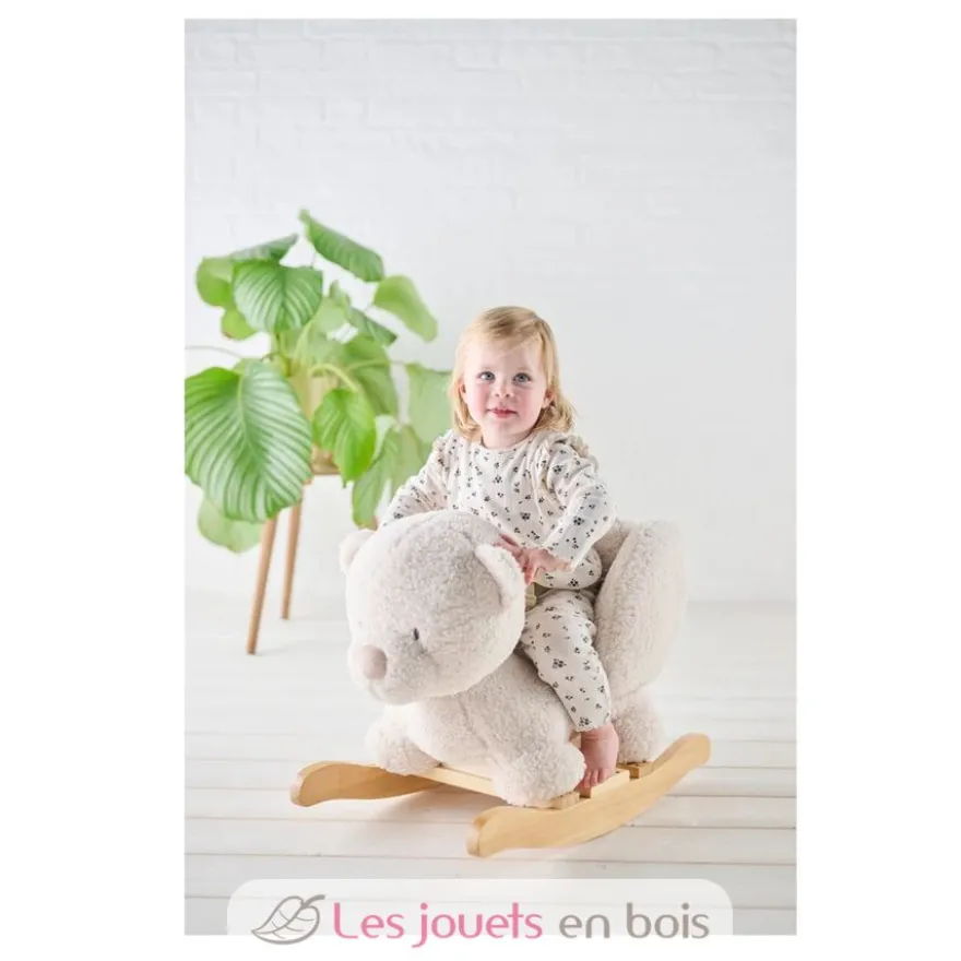 Bascule Teddy l'ours écru - Nattou