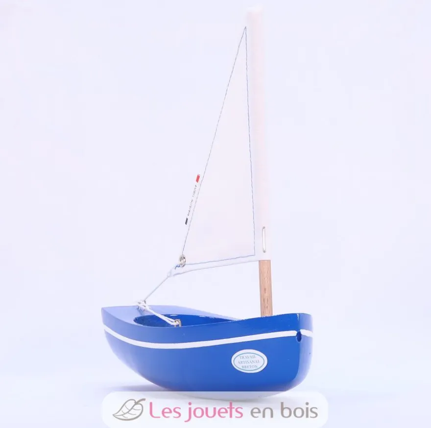 Bateau Le Bâchi bleu 17cm - Maison Tirot