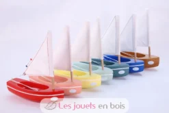 Bateau Le Bâchi bleu 17cm - Maison Tirot