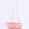 Bateau Le Bâchi rose 17cm - Maison Tirot