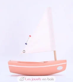 Bateau Le Bâchi rose 17cm - Maison Tirot