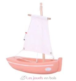 Bateau Le Misainier rose 22cm - Maison Tirot