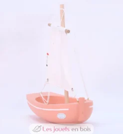 Bateau Le Misainier rose 22cm - Maison Tirot