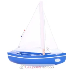Bateau Le Sloop bleu 21cm - Maison Tirot
